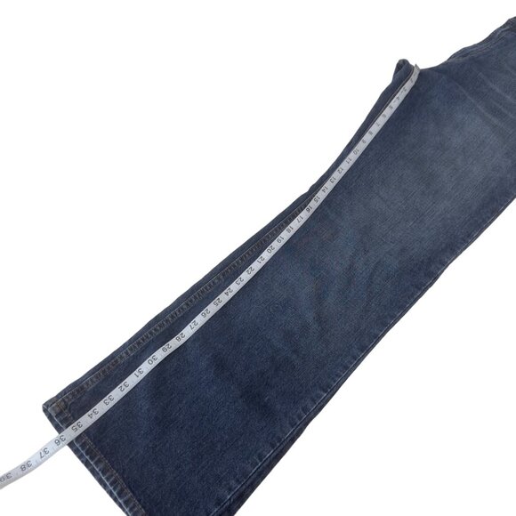 Axist Men's Blue Denim Jeans 36W 34L Straigth Classic Fit - Picture 8 of 12